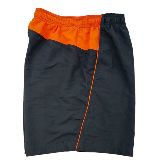 Speedo Trunks Elastic Waist Drawstring Pockets Mesh Navy Mens XL Summer Pool - Picture 3 of 9